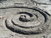 Sand spiral detail